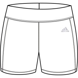 Pantaloncino Adidas Bianco