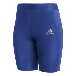 Leggins Corto Adidas Azzurro